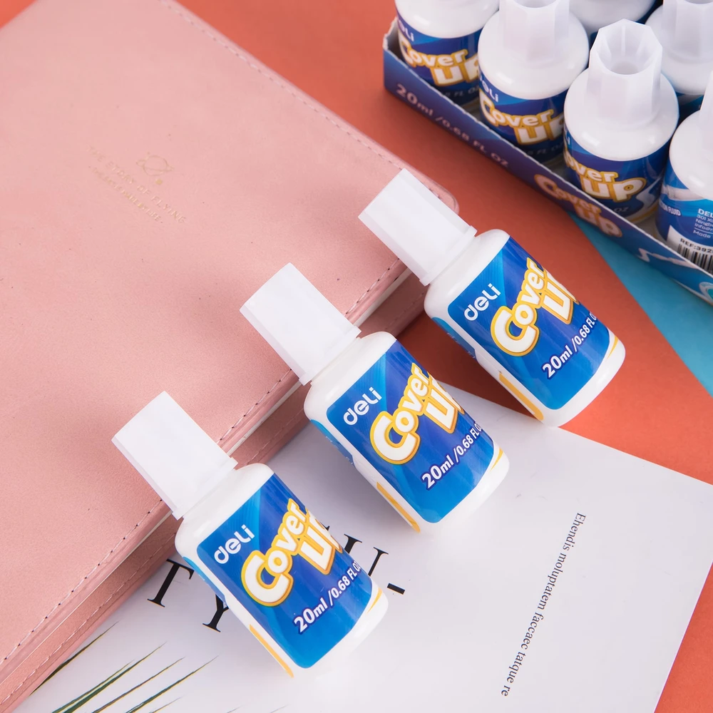 Korekcinis skystis su šepetėliu DELI 20ml