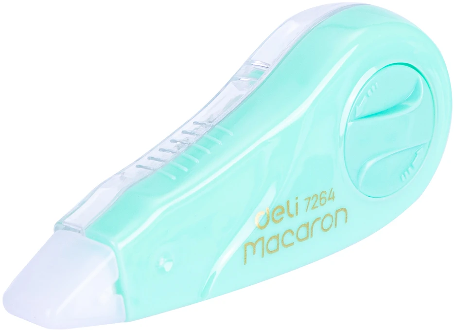 Korektūros juostelė Deli Macaron, 5 mm x 5 m įvairių spalvų