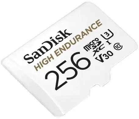 Atminties kortelė SanDisk High Endurance microSDXC 256GB