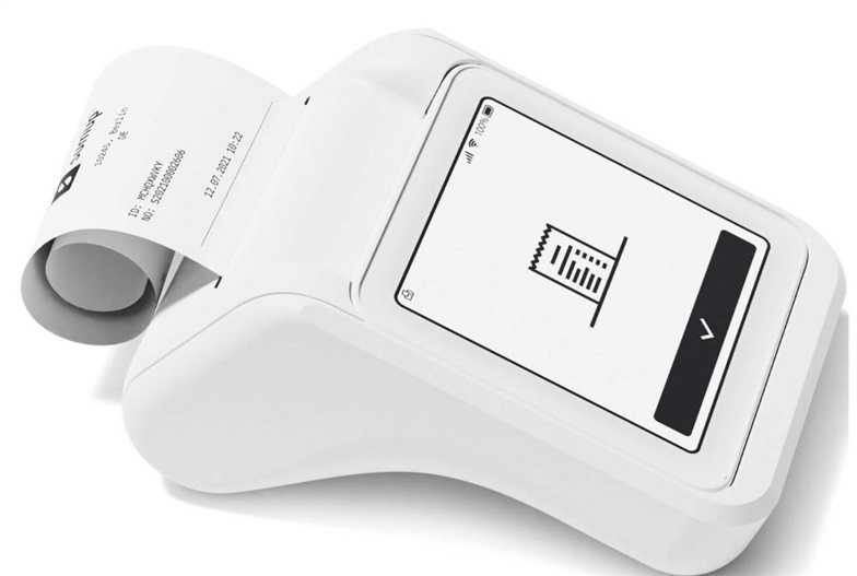Išmanusis „SumUp Solo Printer“ kortelių skaitytuvas su kvitų spausdintuvu