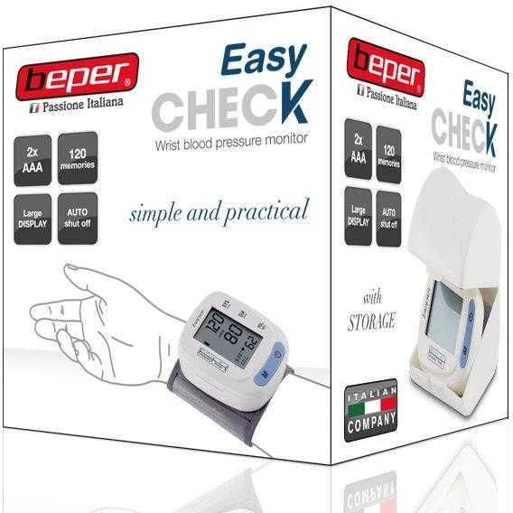 Beper Blood Pressure Meter on the Wrist 40121 Easy Check Moterims
