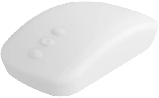 Cherry Pelė AK-PMH3 Medical 3-Button Scroll Wireless Sealed baltas IP68 belaidė. 3 mygtukų ir slinkties valdymas. IP68