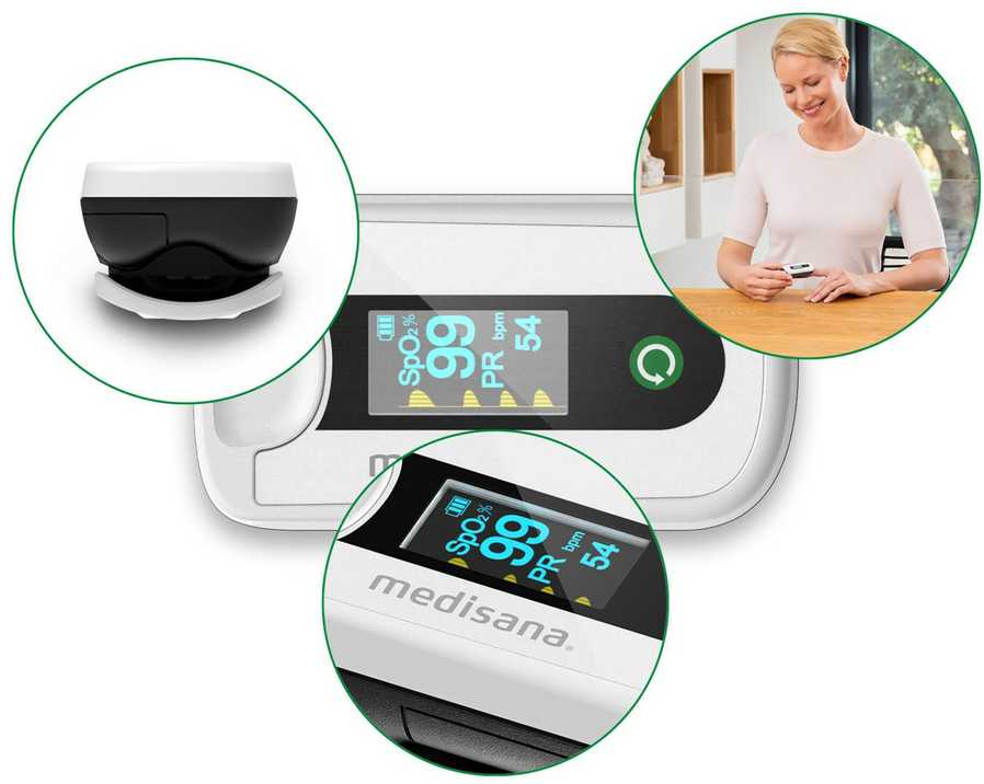 Kraujospūdžio matuoklis Medisana PM 180 pulse oximeter
