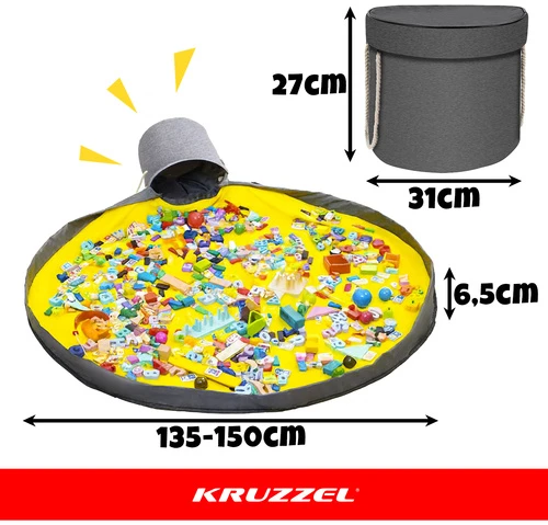 Žaislų/blokų krepšelis su Mat Kruzzel 19556 m