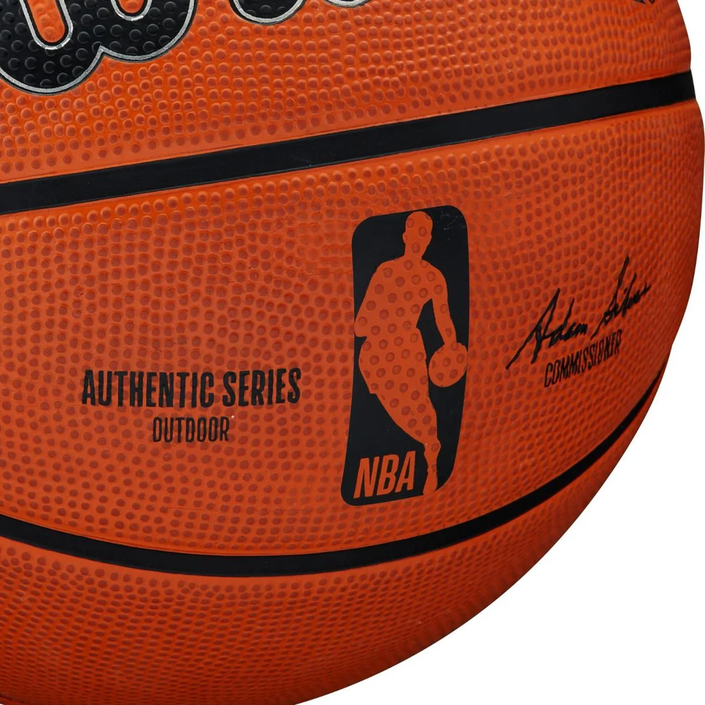 WILSON NBA AUTHENTIC SERIES OUTDOOR krepšinio kamuolys (Dydis: 5)