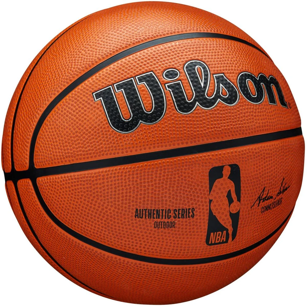 WILSON NBA AUTHENTIC SERIES OUTDOOR krepšinio kamuolys (Dydis: 5)