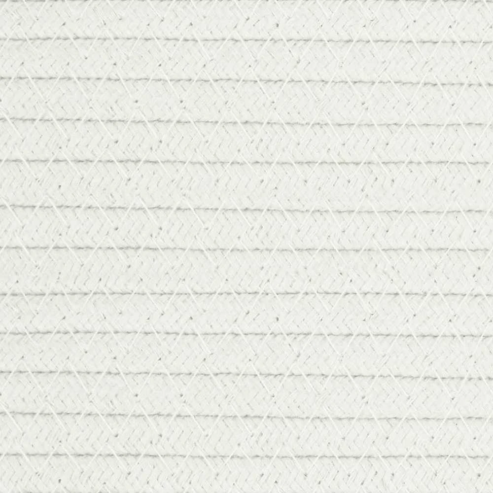 Krepšys daiktams, baltos spalvos, 40x35cm, medvilnė
