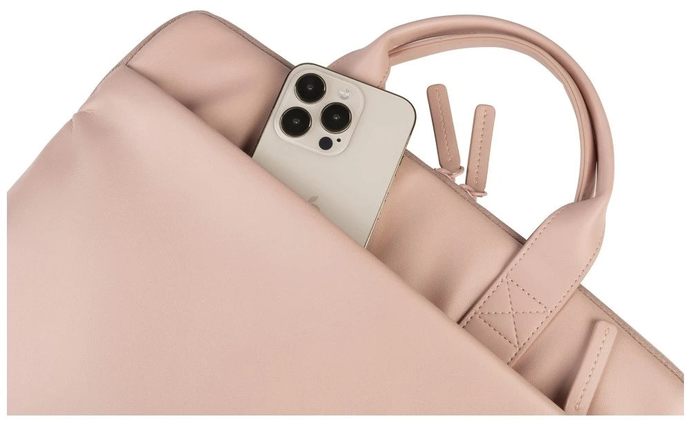 krepšys kompiuteriui Tucano Isotta Superslim 15.6″ pink