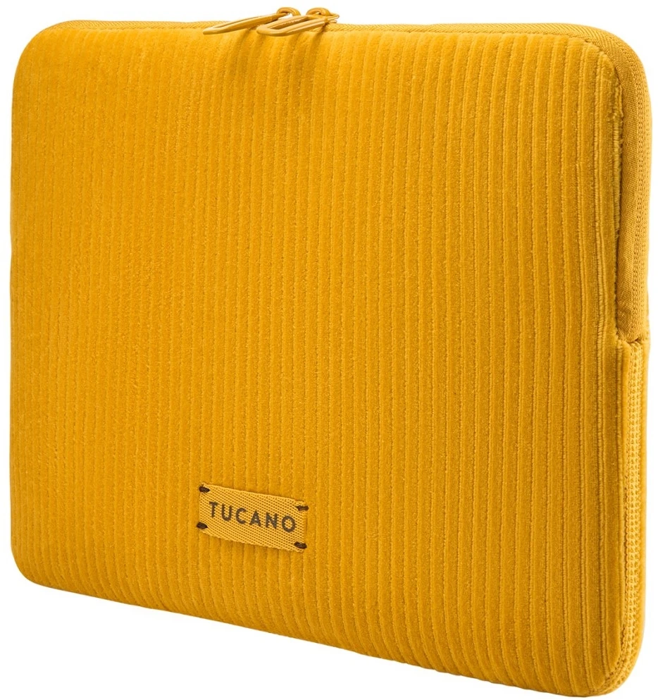 krepšys kompiuteriui Tucano Velluto 2 Sleeve 14″ do MacBook yellow