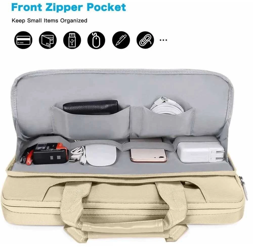 Tech-Protect Pocket 13-14 Nešiojamas kompiuteris Bag - rusvai gelsvas