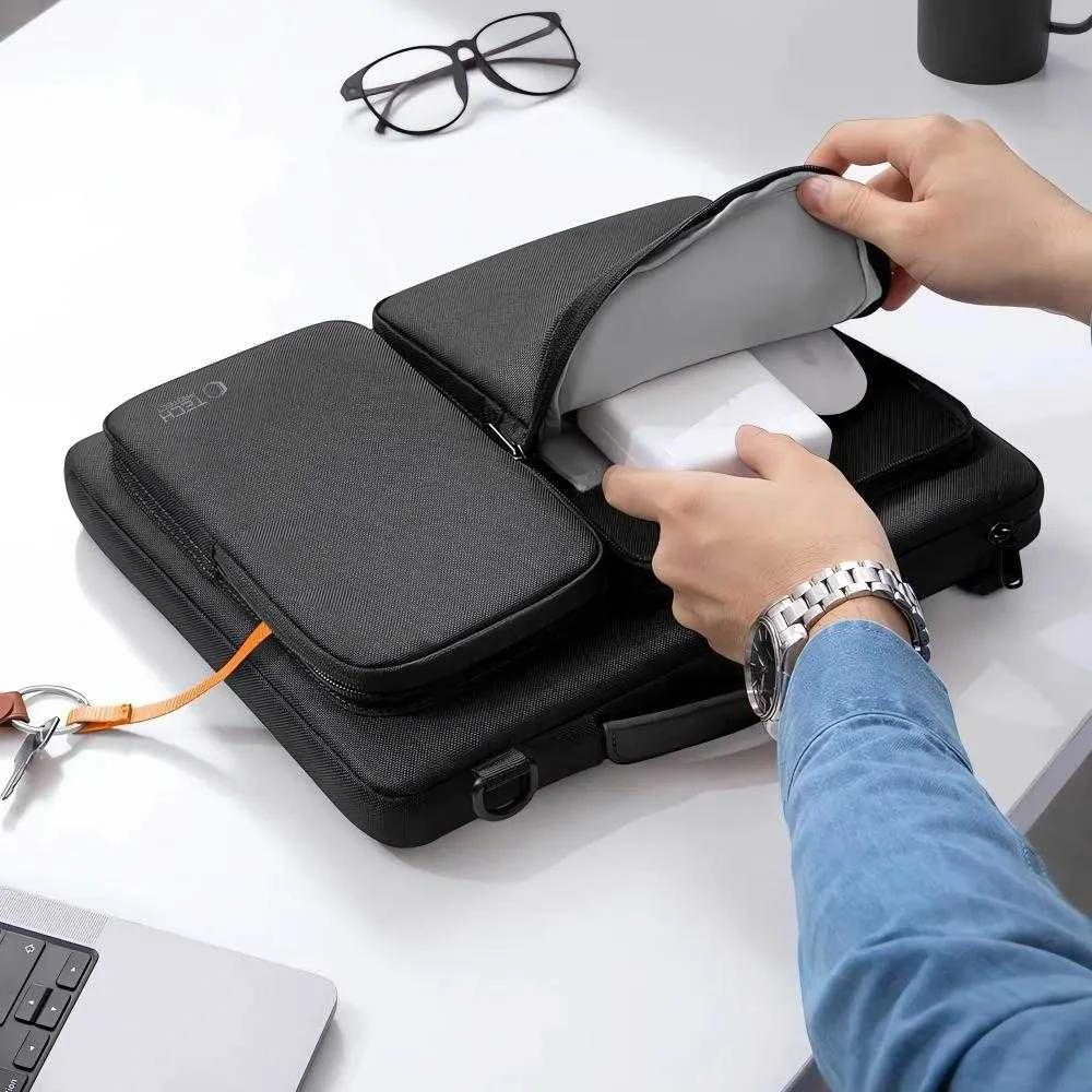 Nešiojamas kompiuteris Bag 15-16 Tech-Protect Defender Bag - Juodas