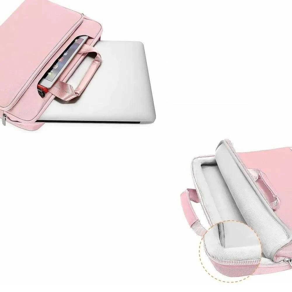 Tech-Protect Pocket 15-16 Nešiojamas kompiuteris Bag - Rožinė
