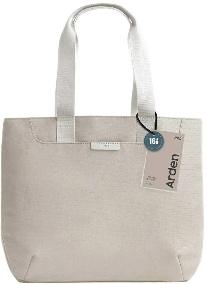 Krepšys UNIQ Arden Tote 16L smėlio spalva