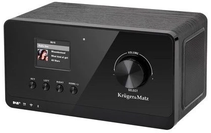Kruger & Matz Krüger&Matz KM0816.1 Internet Radio Juodas + FM