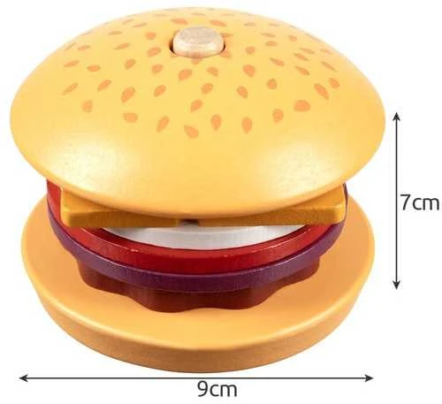 Wooden burger Kruzzel 22673