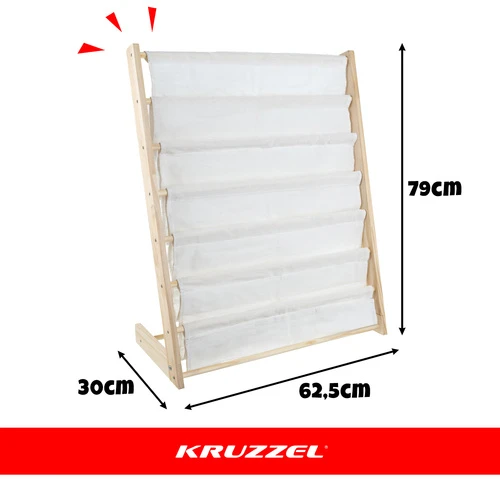 Kruzzel 25809 Children's Bookshelf
