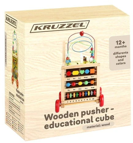 Kruzzel Medinis stūmikas - Mokomasis kubas 22606