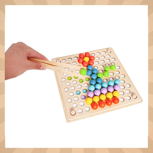 Dėlionė Kruzzel Wooden puzzle beads 22403