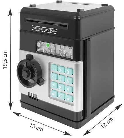 Kruzzel Elektroninis seifas-taupyklė su PIN kodu