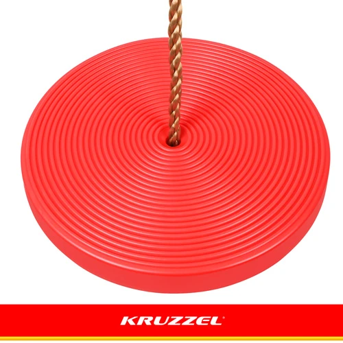 Kruzzel Oranžinis Vienvietės plastikinės supynės "Diskas" Oranžinis