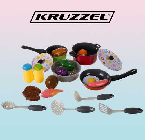 Kruzzel Vaikiškų puodų ir maisto rinkinys