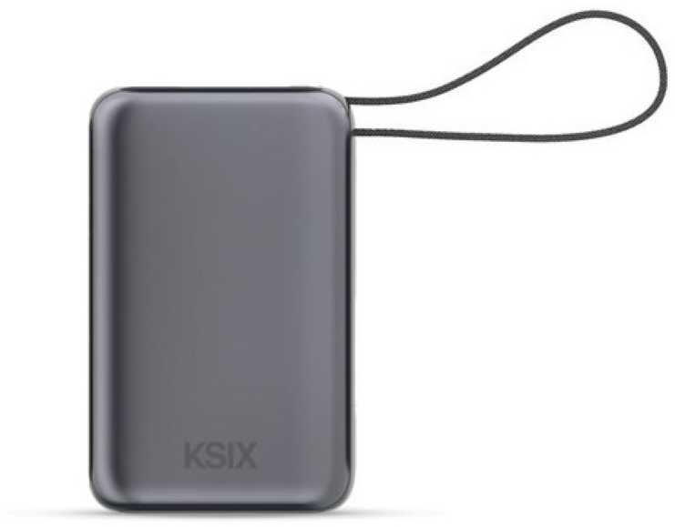Ksix išorinė baterija 30000 mAh Power PULSE, Pilkas