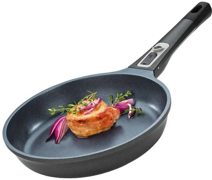 „Küchenprofi Milano“ – aliumininė keptuvė su nepridegančia danga ir nuimama rankena, 24 cm skersmens