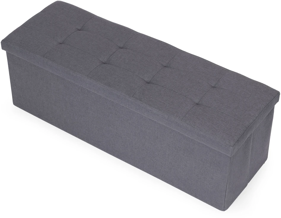 Modernhome Šviesiai pilkos spalvos daiktų laikymo dėžė 111x38 cm