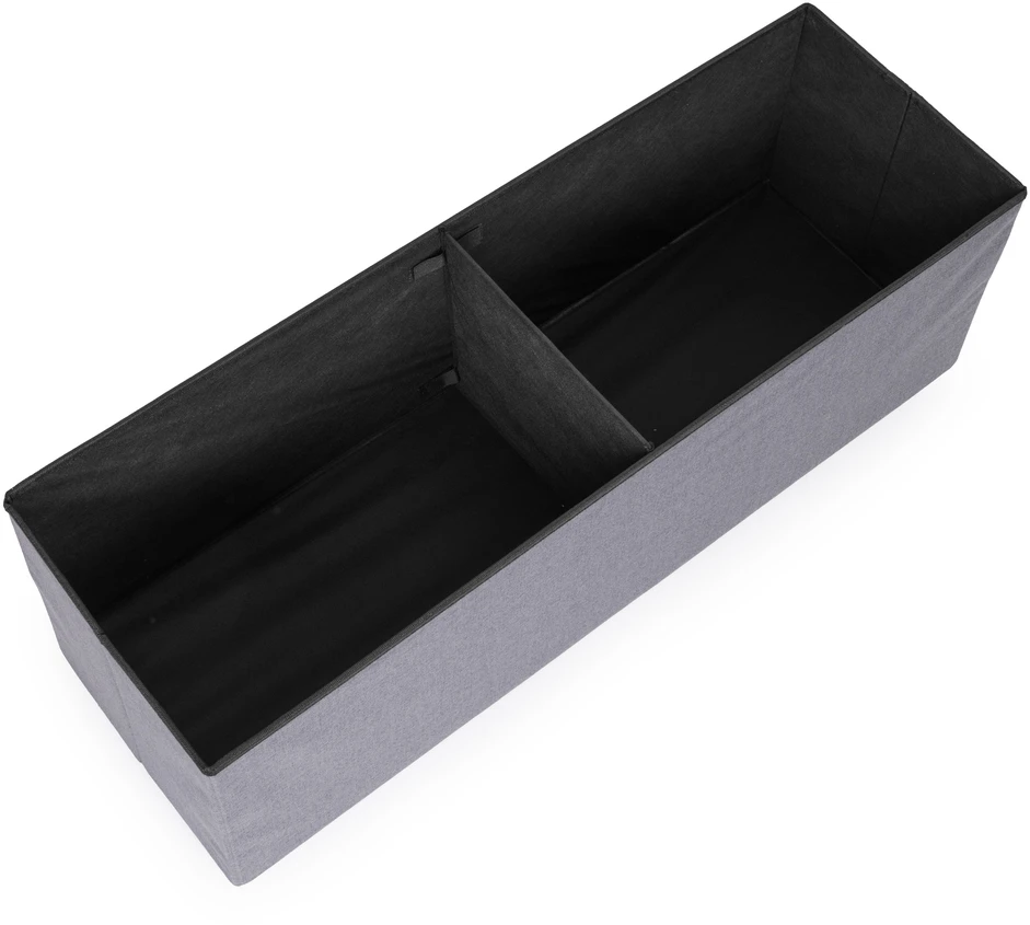 Modernhome Šviesiai pilka daiktų laikymo dėžė 111x38 cm