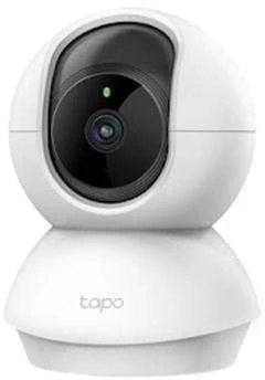 TP-LINK Pan/Tilt namų apsaugos WiFi kamera su dienos/nakties vaizdu, 1080p FHD, Micro SD kortelių talpa iki 128 GB, H.264 vaizdo įrašas, 360/114 žiūrėjimo kampas.