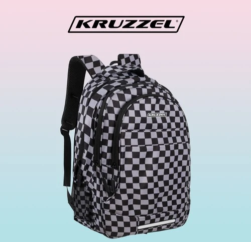 Backpack 22L - checkerboard Kruzzel 24530