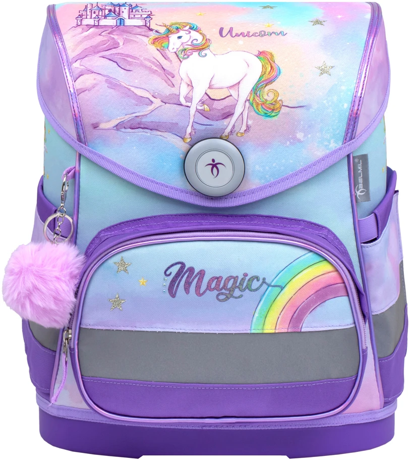 Kuprinė Belmil 405-41/AG Rainbow Unicorn Magic