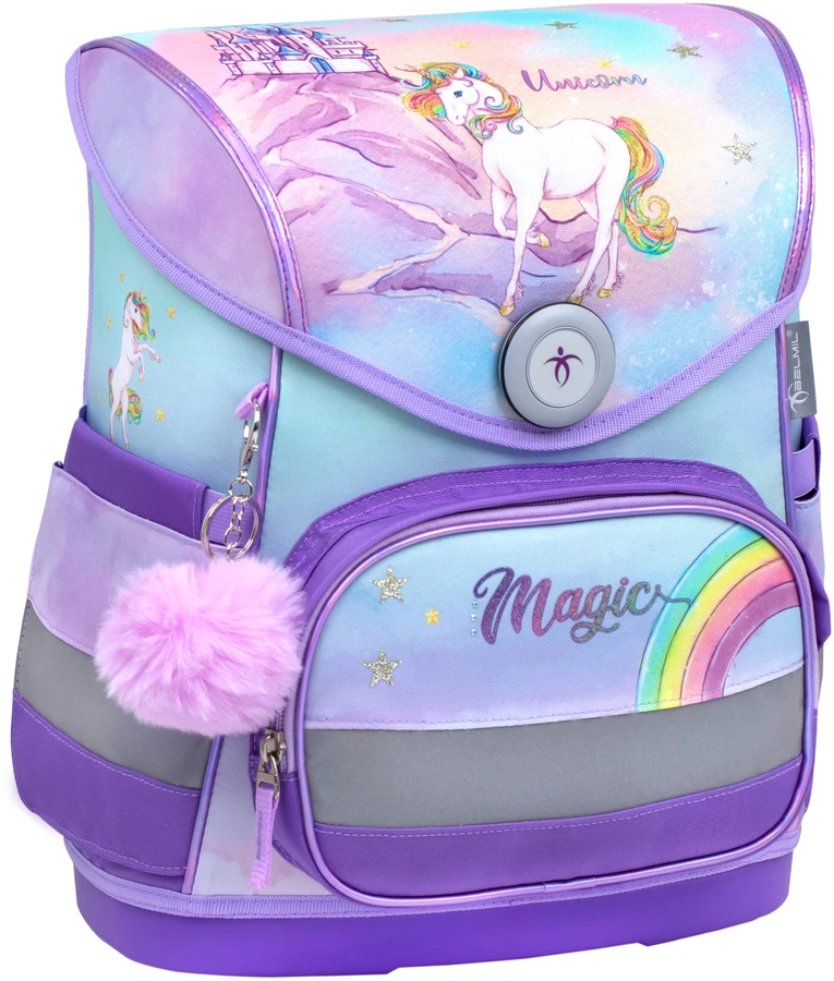 Kuprinė Belmil 405-41/AG Rainbow Unicorn Magic