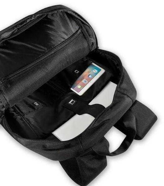 Kuprinė BMW BMBP15SPCTFK 16″ juodos spalvos Carbon&Leather Tricolor