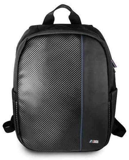 BMW Kuprinė Carbon Navy Stripe 15", Juoda