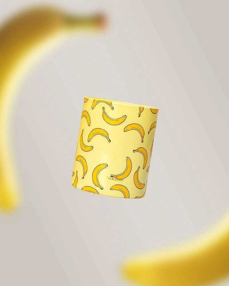 Kvepianti žvakė Victorian GO BANANAS, 210g, pagaminta iš sojų vaško