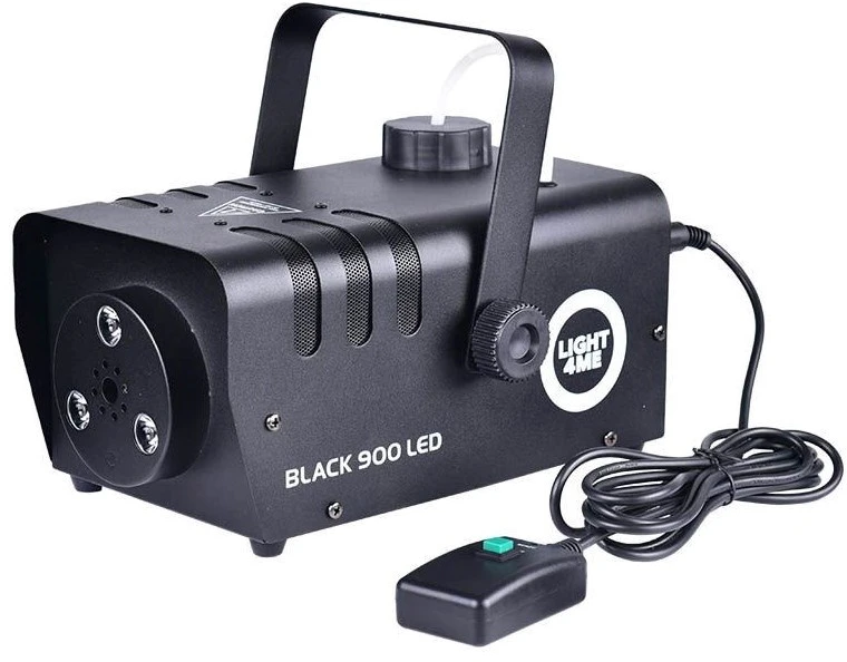 L4M LIGHT4ME Juodas 900 LED – Rūko dūmų generatorius