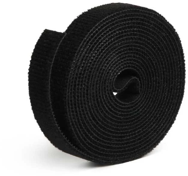 LABEL THE CABLE Dual Velcro Roll 3m - juodos spalvos