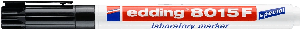 Laboratorinis žymeklis Edding 8015 F, 0,75 mm, juodas