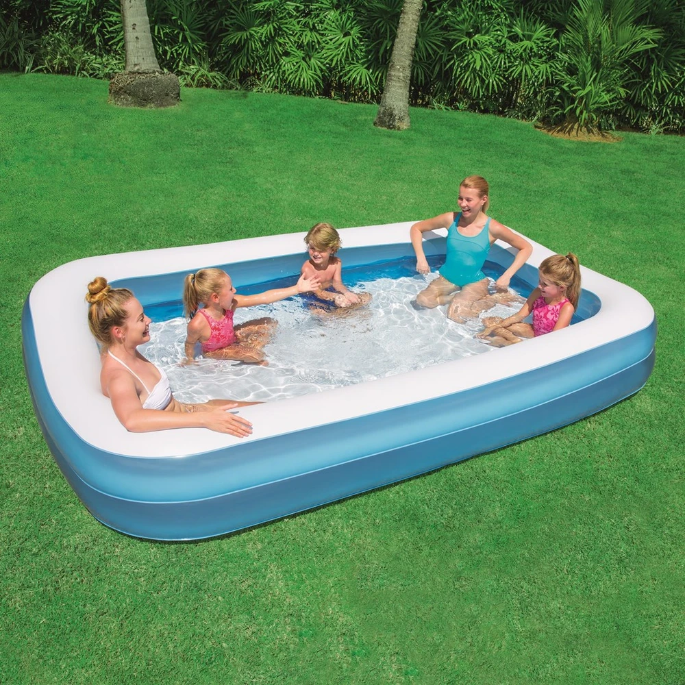 Pripučiamas Baseinas Bestway 305x183x46 cm, Mėlynas 54150 9805