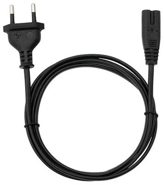 Laidas BLOW 2-PIN M, 2-PIN F, 3m, juodas 98-202