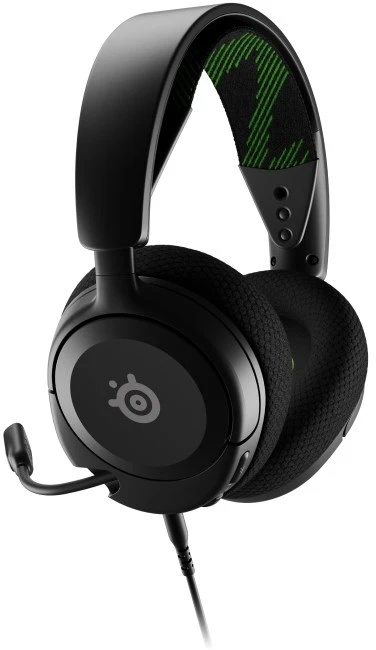 Ausinės žaidimams su mikrofonu SteelSeries Arctis Nova 1X Over-Ear, Juodos spalvos