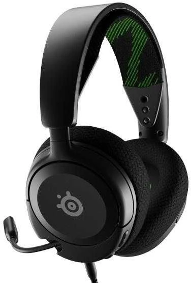 Ausinės žaidimams su mikrofonu SteelSeries Arctis Nova 1X Over-Ear, Juodos spalvos