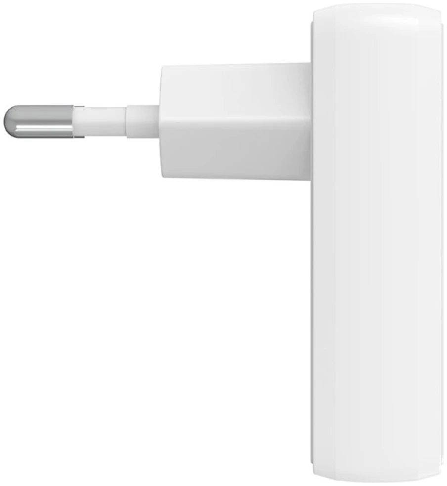 Sieninis įkroviklis 4smarts FlatPlug Duos 20W GaN USB-C + USB-A baltas