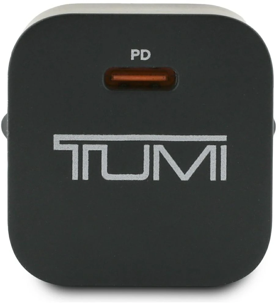 Laidinis įkroviklis TUMI Smart Power 20W USB-C juodos spalvos