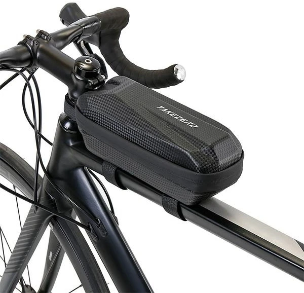 TAKEZEROTZ05 Dviračio krepšys/Mount Frame Bag juodos spalvos