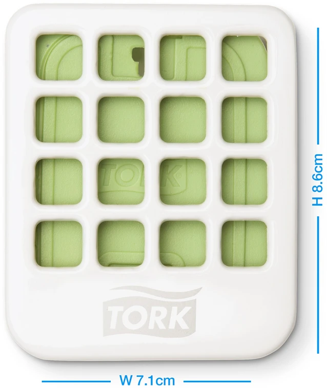 Laikiklis oro gaivikliui Tork Air-Fresh A2 (562500), baltos spalvos, plastikinis