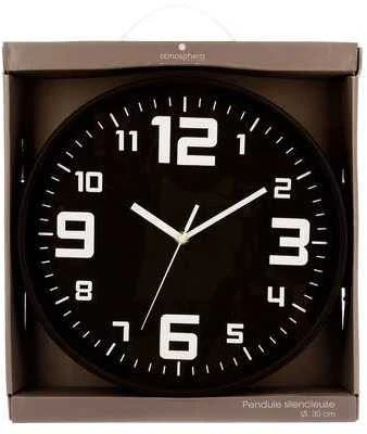 5five Simply Smart Laikrodis ATMOSPHERA 3560239275879, juodas, Ø30 cm