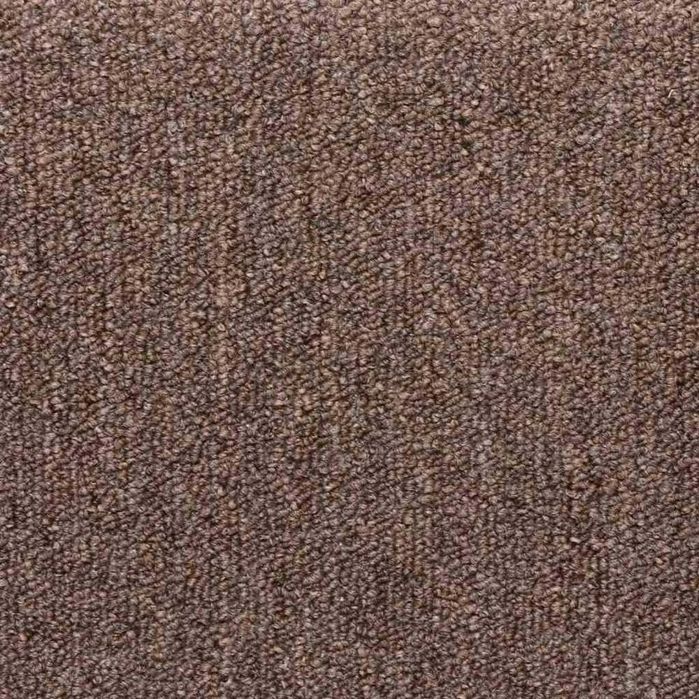 Laiptų kilimėliai, 30 vnt., 65x21x4 cm, rudi, stačiakampiai kraštai