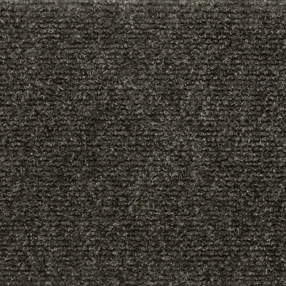 Lipnūs laiptų kilimėliai, 15vnt., antracito, 60x25cm
